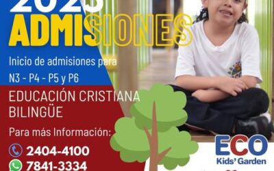 ¡ECO Kids’ Garden abre sus puertas para nuevos estudiantes!